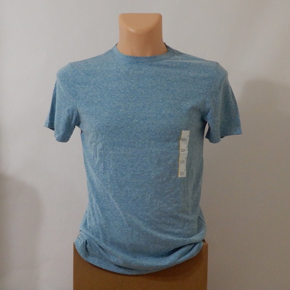 Goodfellow & Co Men's T-Shirt Blue Standard NEW - Picture 1 of 5